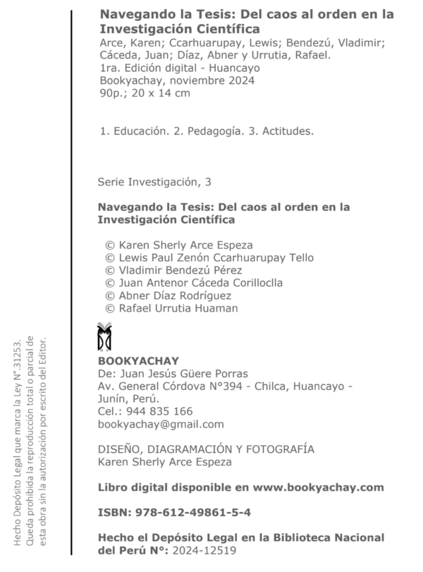 Navegando la Tesis: Del caos al orden en la Investigación Científica - Imagen 4